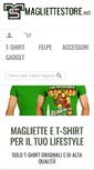 Mobile Screenshot of magliettestore.net